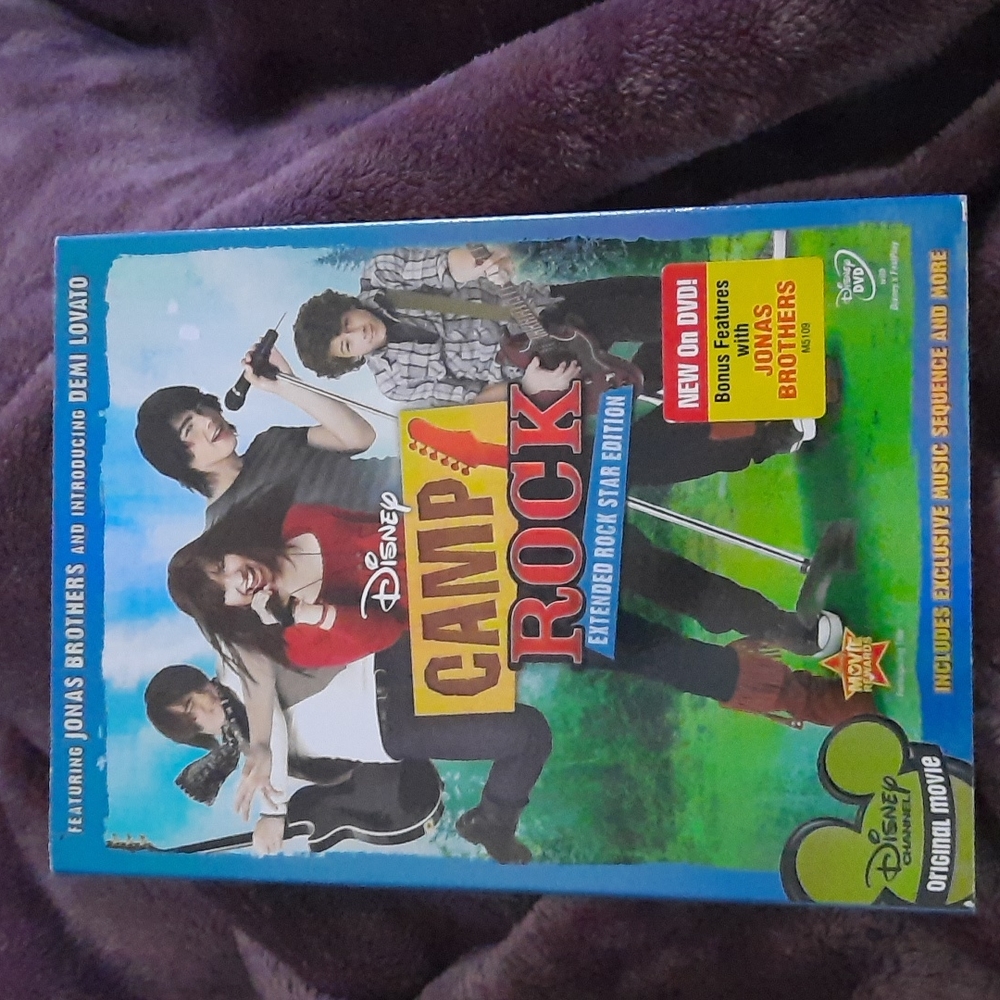 Just opened dvd. Camp Rock